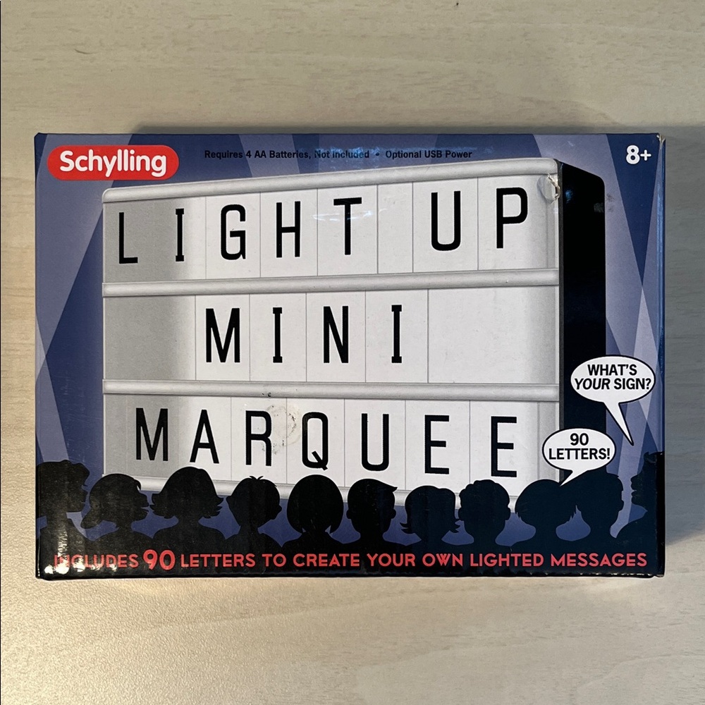 *New* Light Up Mini Marquee
